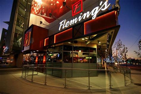 Flemings prime steakhouse - Starting at $305 and serves six. Available for curbside pickup or delivery. Also for a limited time, enjoy $50 off all catering orders of $250 or more. Discount taken automatically at checkout. Book a reservation at Fleming's Prime Steakhouse & Wine Bar Anaheim. Located at 1050 W. Katella Avenue, Anaheim, California.